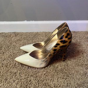 Guess leopard high heals